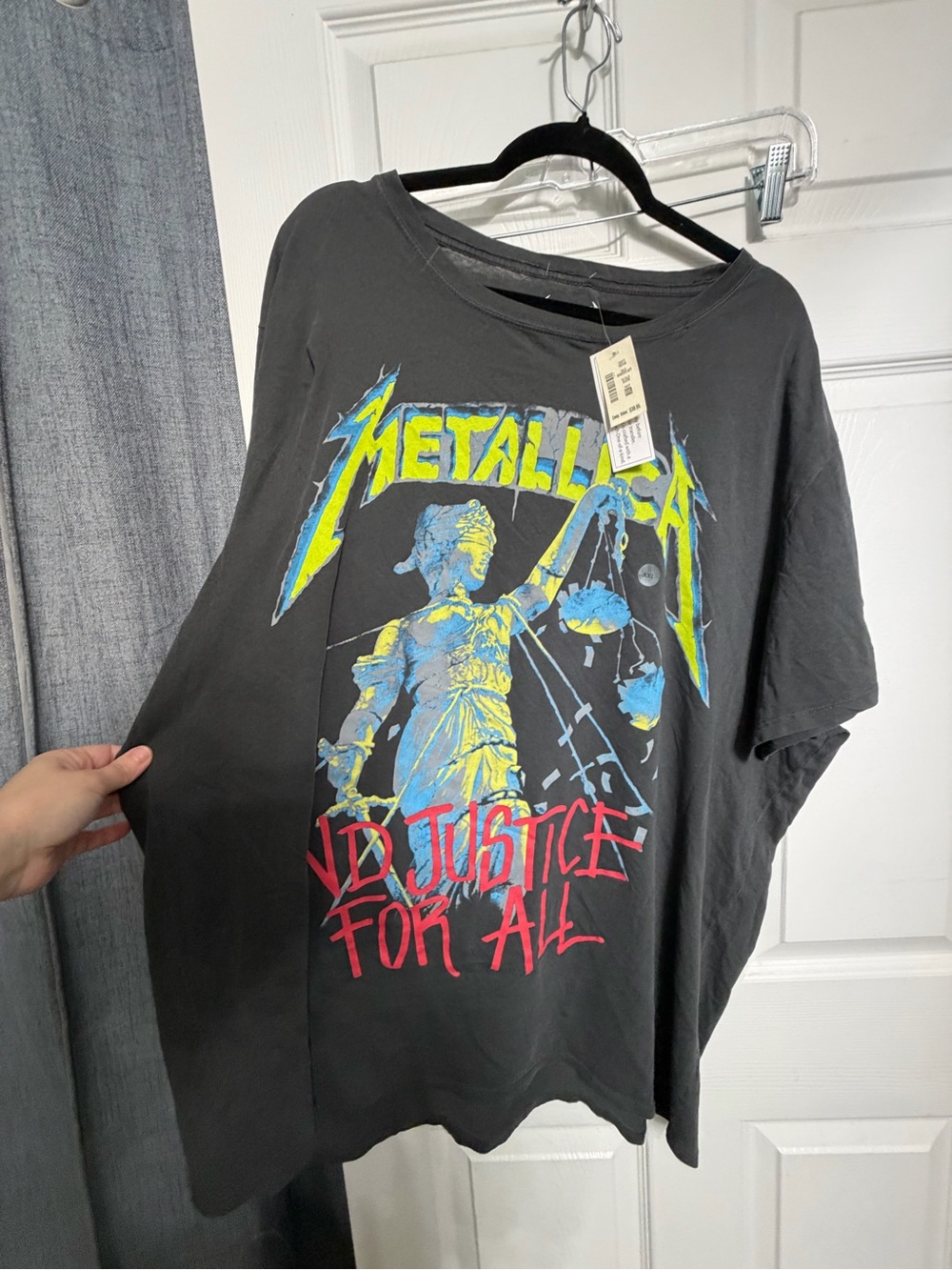 Metallica Black '...And Justice For All' Graphic Tee